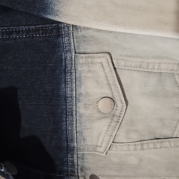 Excellent Unused "GAP 1969" DENIM OMBRE CLASSIC JEAN JACKET! SZ SMALL - Picture 2 of 7